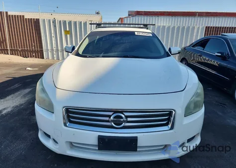 2012 Nissan Maxima S z USA, uszkodzony, nr VIN 1N4AA5AP9CC803795